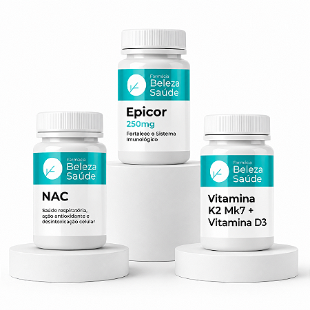 KIT Imuno Balance - Epicor + NAC + K2 Mk7 e D3