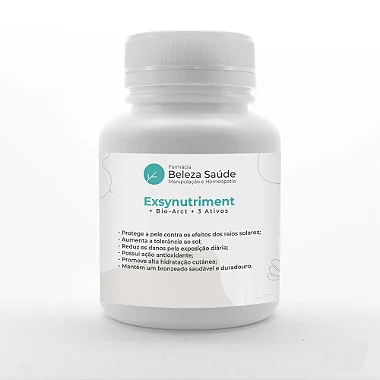Exsynutriment + Bio-Arct + 3 Ativos - Pele Linda e Bronzeada