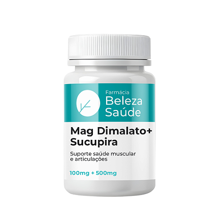 Magnésio Dimalato + Sucupira Combate Fadiga e Inflamações