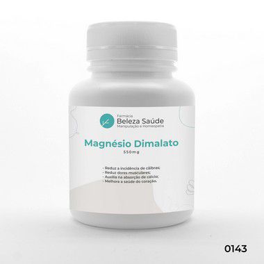 Magnésio Dimalato 550mg  -  Saúde Corporal