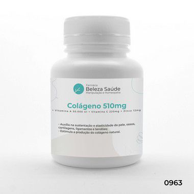 Colágeno + 3 Ativos - Sustentação e Elasticidade da Pele