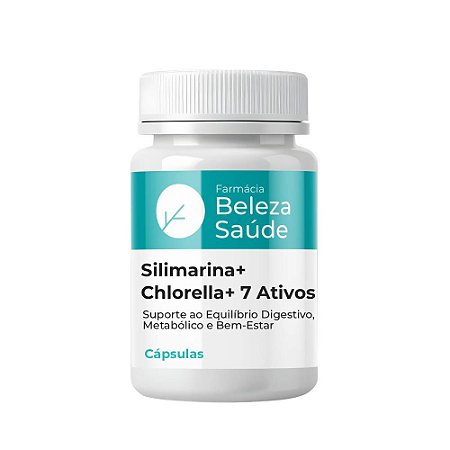 Detox com Silimarina + Chlorella + 7 Ativos