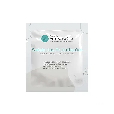 Glucosamina 1500mg + Condroitina 1200mg + Msm 250 mg + Manganês Quelato 3mg