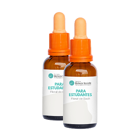 Floral de Bach 30ml Para Estudantes - Kit com 2 Unidades