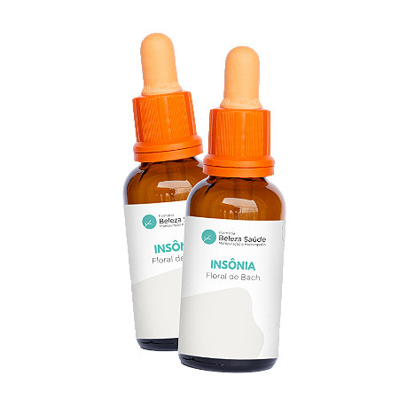 Floral de Bach 30ml Insônia - Kit com 2 Unidades
