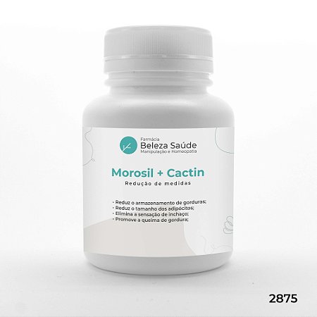 Morosil 500mg + Cactin 500mg Redução de Medidas