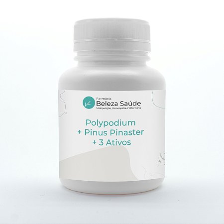 Polypodium + Pinus Pinaster + 3 Ativos - Proteção Solar