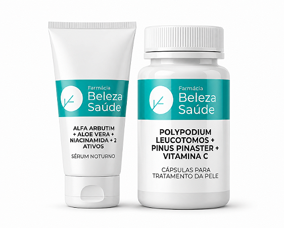 Kit Dia e Noite - Clareamento de Melasma e Manchas Faciais