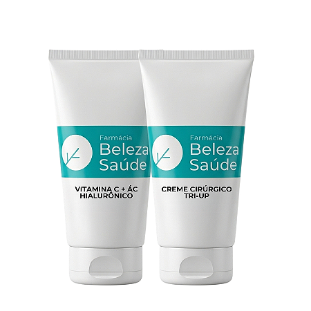 Kit Firmeza da Pele : Vitamina C + Ác Hialurônico + Tri Up