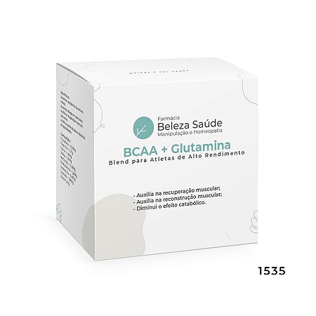 Blend para Atletas de Alto Rendimento - BCAA + Glutamina