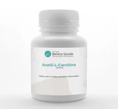 Acetil-L-Carnitina 500mg - Reduz a Fadiga