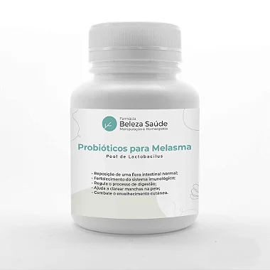 Probióticos para Melasma - Pool de Lactobacillus