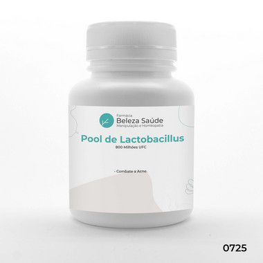 Probióticos Para Acne - Pool de Lactobacillus