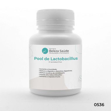 Probióticos Sistema Imunológico : Pool com 9 Lactobacillus