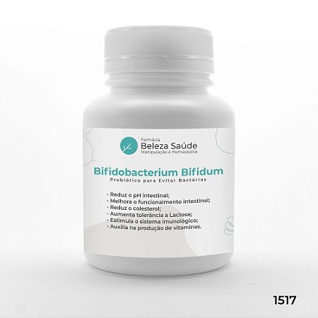 Bifidobacterium Bifidum - Probiótico para Evitar Bactérias
