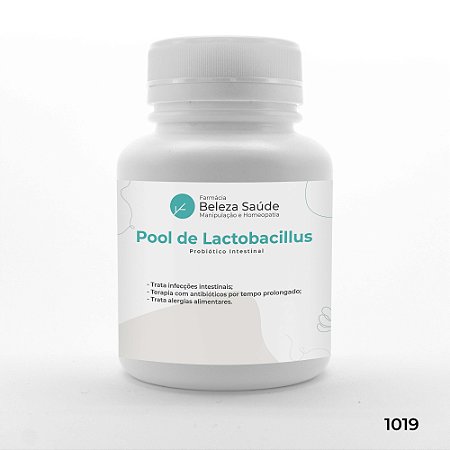 Probiótico Intestinal : Pool De Lactobacillus