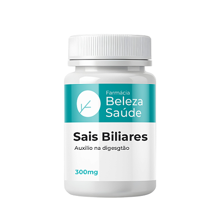 Sais Biliares 300mg ( Bile de Boi ) : Má digestão, Azia