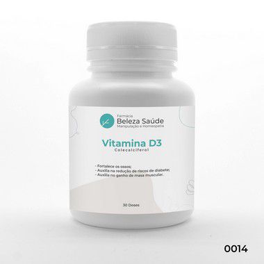 Vitamina D3 50.000ui - 30 cápsulas
