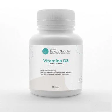 Vitamina D3 50.000ui - 90 cápsulas