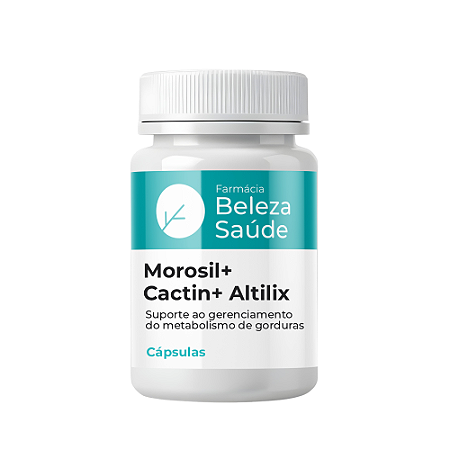 Morosil 400mg + Cactin 500mg + Altilix 100mg - Lipodetox - 60 doses