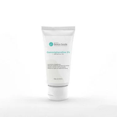 Commipheroline 2% + Adifyline 4% - Firmeza Seios e Glúteos - 100g