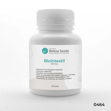 Biointestil 600mg - Saúde Digestiva - 60 doses