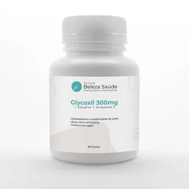 Glycoxil 300mg Diminui as Rugas - 90 doses