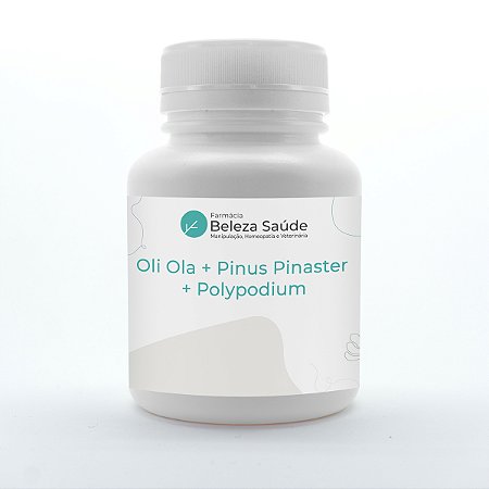 Oli Ola + Pinus Pinaster + Polypodium - Melasma e Manchas - 120 doses