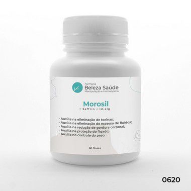Morosil + Saffrin + Id-alg  - Gerenciamento de Peso - 60 doses
