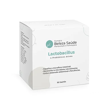 Lactobacillus Paracasei 1 Bilhão ufc, Rhamnosus 1 Bilhão ufc, Acidophilus 1 Bilhão ufc, Bifidobacterium Lactis 1 Bilhão ufc, FOS - 90 doses