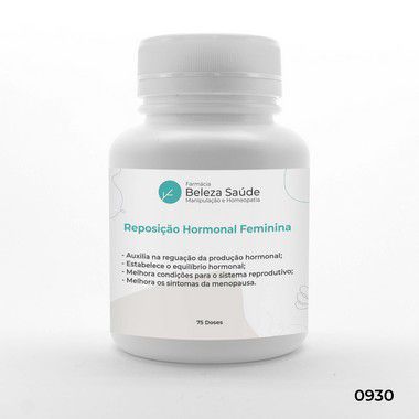 Fito Hormônio para Reposição Hormonal Natural Feminina - 75 doses