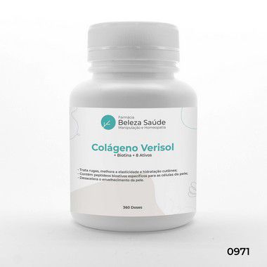 Renova Pele V10 - Colágeno Verisol + Biotina + 8 Ativos - 360 doses