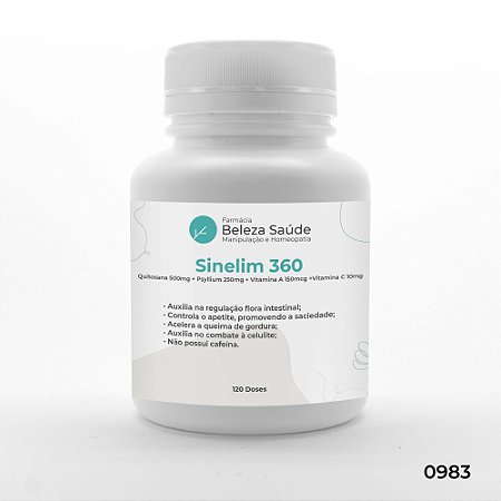 Sinelim 360 - Similar não Idêntico Manipulado - 120 doses