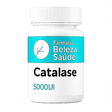Catalase 5000ui : Anti Cabelos Brancos / Grisalhos 60 Caps