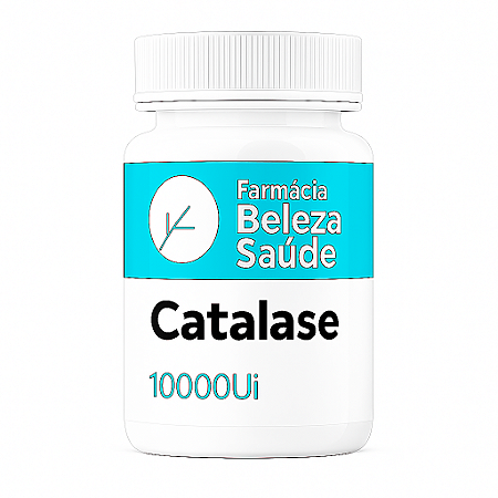 Catalase 10000ui : Anti Cabelos Brancos / Grisalhos 120 Caps