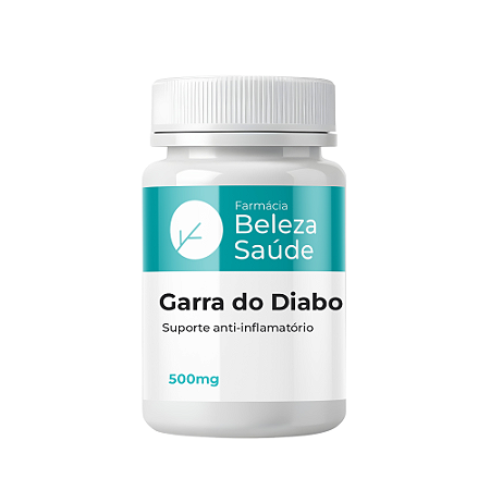 Garra do Diabo 500mg (Harpagophytum Procumbens) 120 Cápsulas