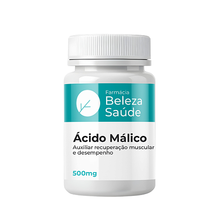 Ácido Málico 500mg 60 Cápsulas