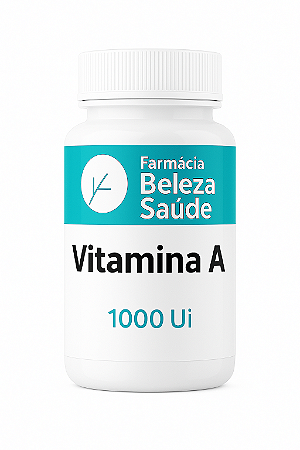 Vitamina A 1.000ui : 120 Capsulas