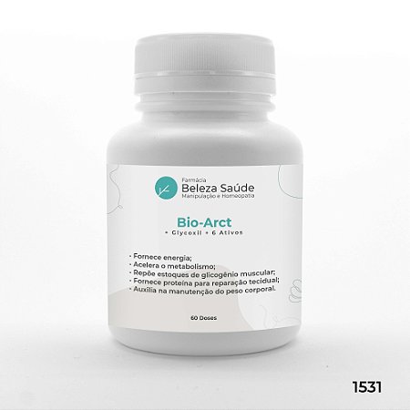 Bio Arct + Glycoxil + 6 Ativos - Acelera o Metabolismo - 60 doses