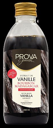 Extrato de Baunilha Bourbon de Madagascar com Sementes - 250ml