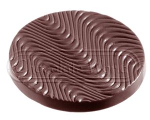 CW1076 - Fôrma de policarbonato para chocolate modelo Florentine - 5,9cm -