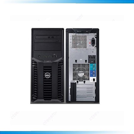 Servidor Dell PowerEdge T110 II Intel Xeon QuadCore E3-1220v2 16GB SSD + 2TB Hard Disk