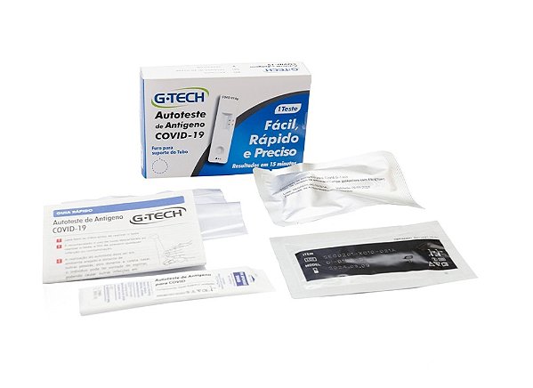 Autoteste de Antigeno para Covid c/01 unidade - G-Tech