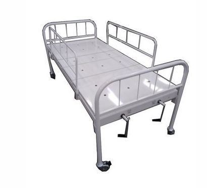 Cama Hospitalar 2 Movimentos Completa ( Grade + Colchão)