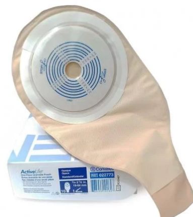 Bolsa de Colostomia 19-64mm Recortável Opaca c/10 - Convatec