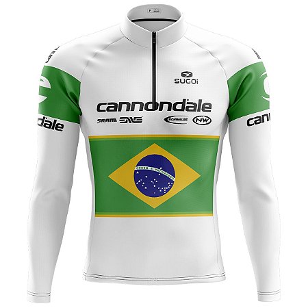 Camisa Ciclismo Masculina Manga longa Mountain Bike Cannondale