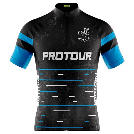 Camisa Ciclismo Masculina Mountain Bike Pro Tour Rua Proteção UV+50