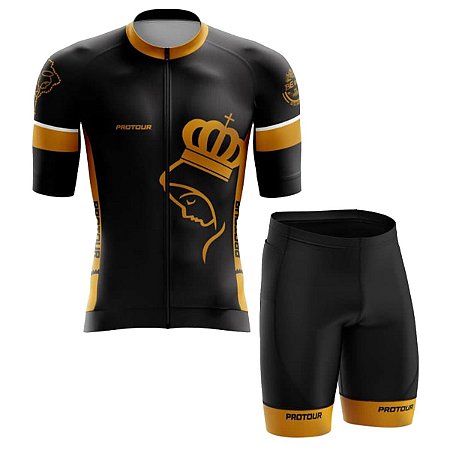 Conjunto Masculino Smart Pro Tour Santa Dourada