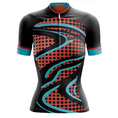 Camisa Ciclismo Feminina Smart Pro Tour Nilo Lateral Micro Perfurada