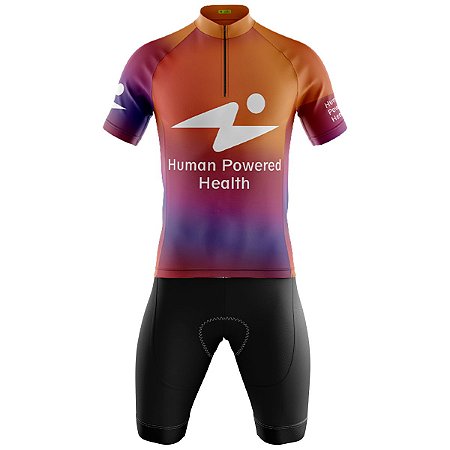 Conjunto Bermuda e Camisa Ciclismo Mountain Bike Human Power